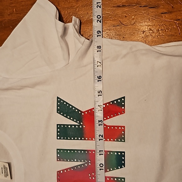 NWT Victoria Secret PINK white logo Tshirt. Size Medium. - Picture 5 of 8